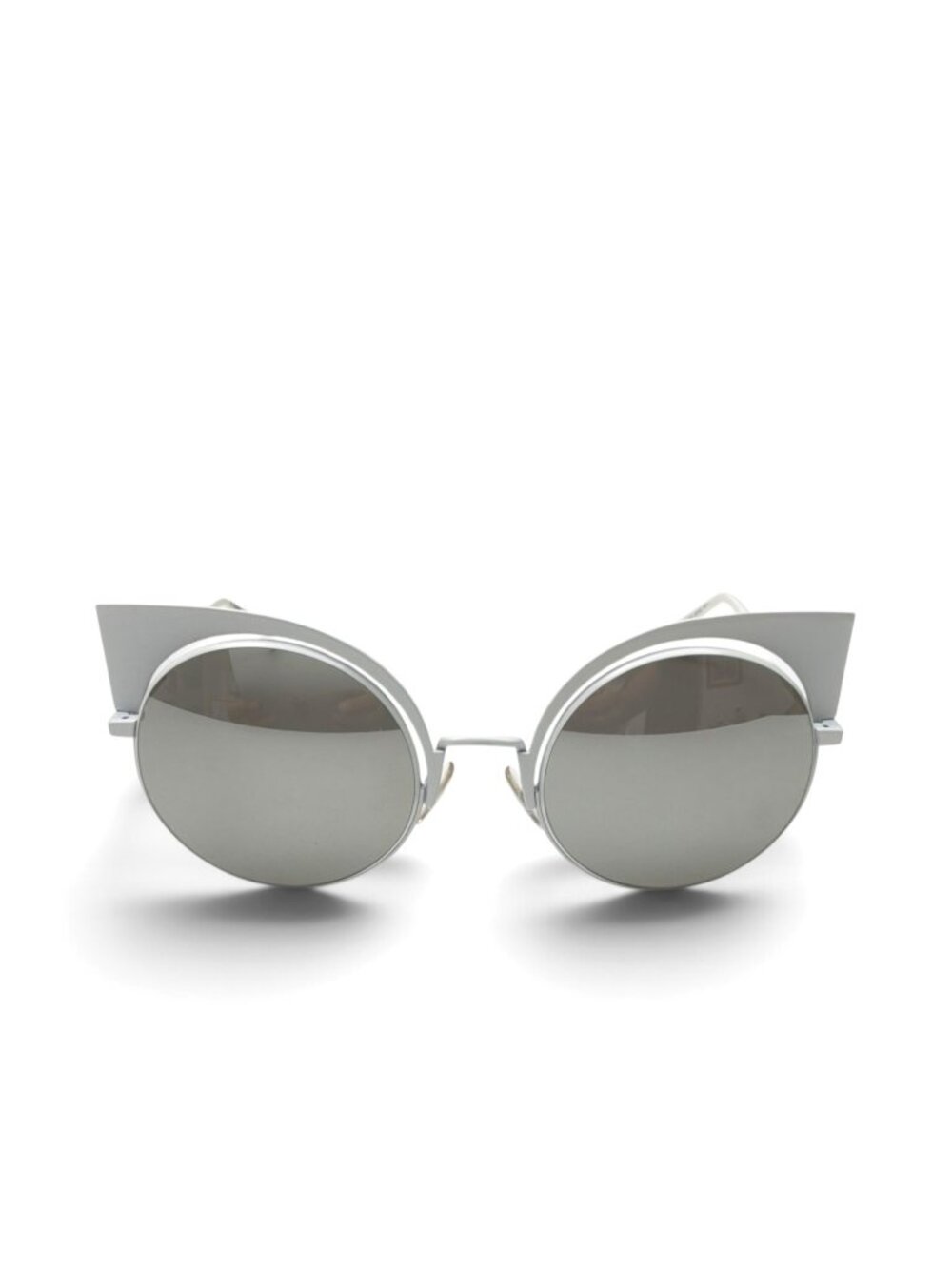 FENDI FF0177/S White Eyeshine Cat-Eye Sunglasses